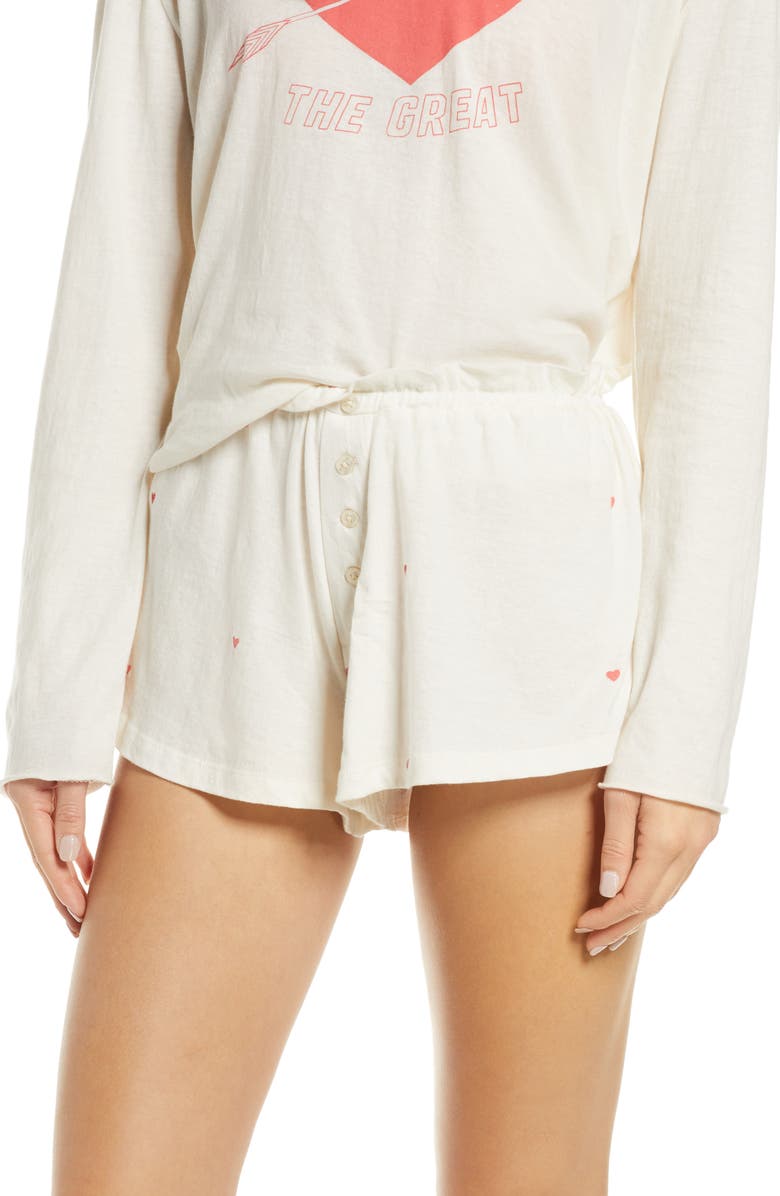 THE GREAT. The Tap Shorts, Main, color,