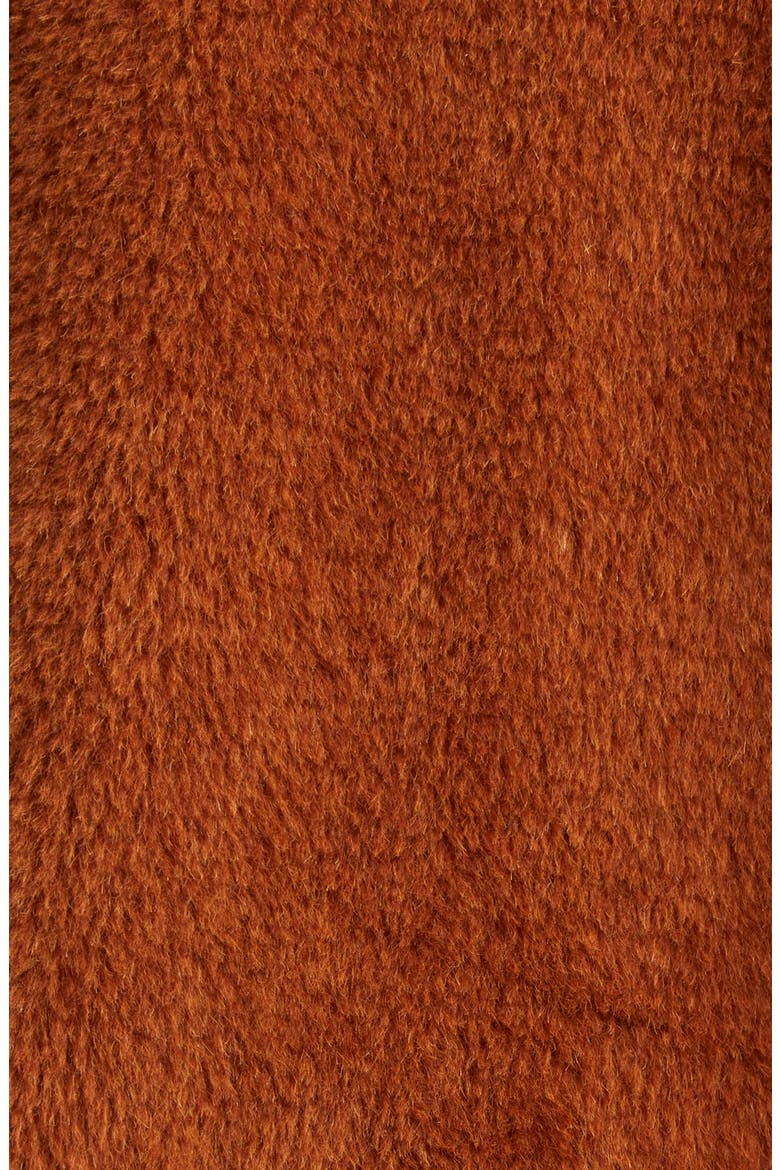 Tedgirl Oversize Double Breasted Alpaca Blend Coat, Alternate, color, BROWN BRONZE
