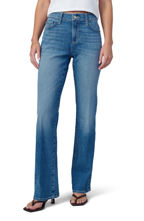 Mid Rise Bootcut Jeans (Petite)