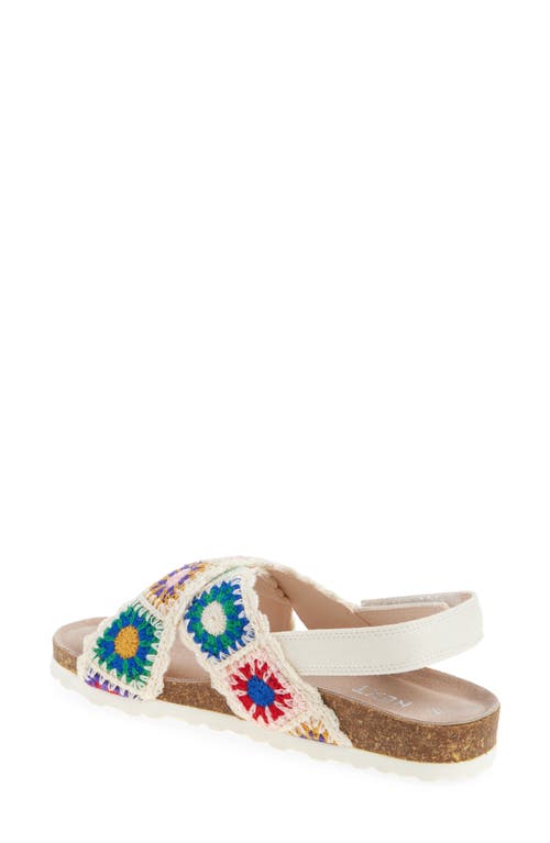 Next Kids' Crochet Boho Sandal In Multicolor Crochet