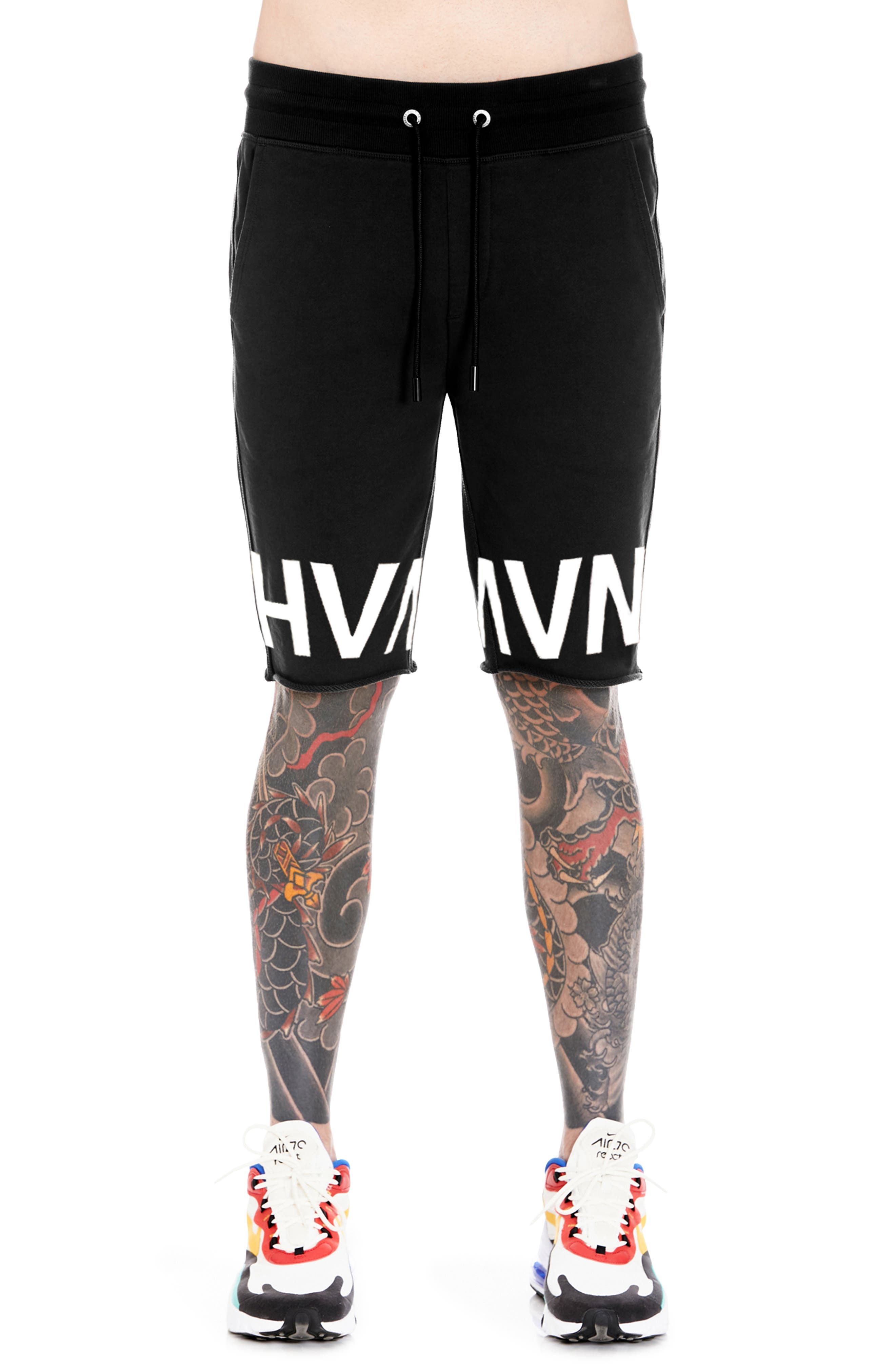 HVMAN Logo French Terry Sweat Shorts