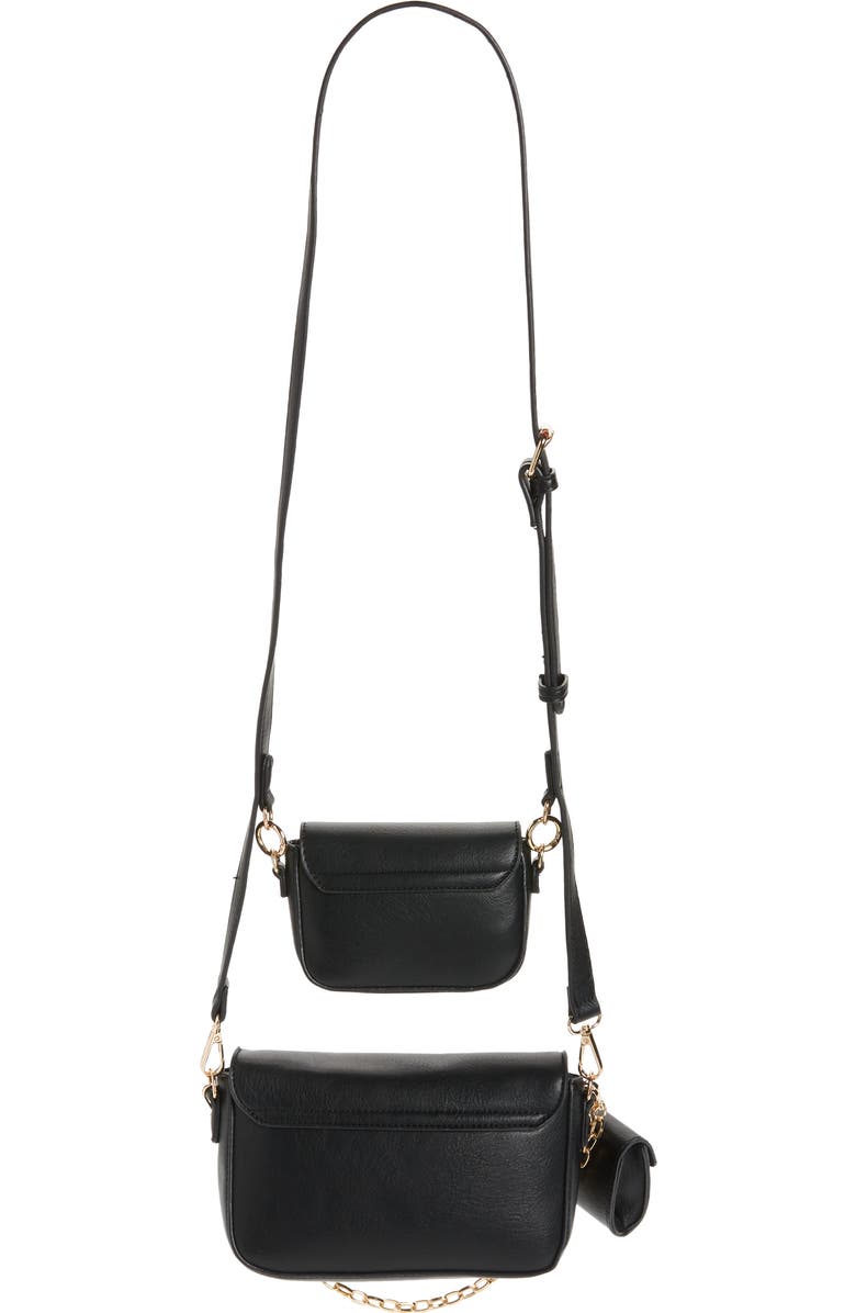 Mali + Lili Three-Piece Vegan Leather Convertible Crossbody Bag, Alternate, color,