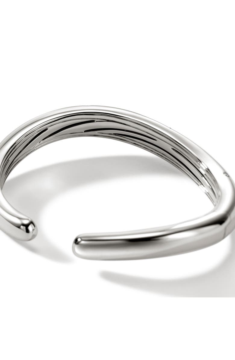 John Hardy Surf Kick Pavé Diamond Cuff Bracelet, Alternate, color, 