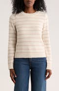 BY DESIGN Adelaide Stripe Crewneck Sweater