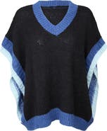 SAACHI Striped V-Neck Sweater