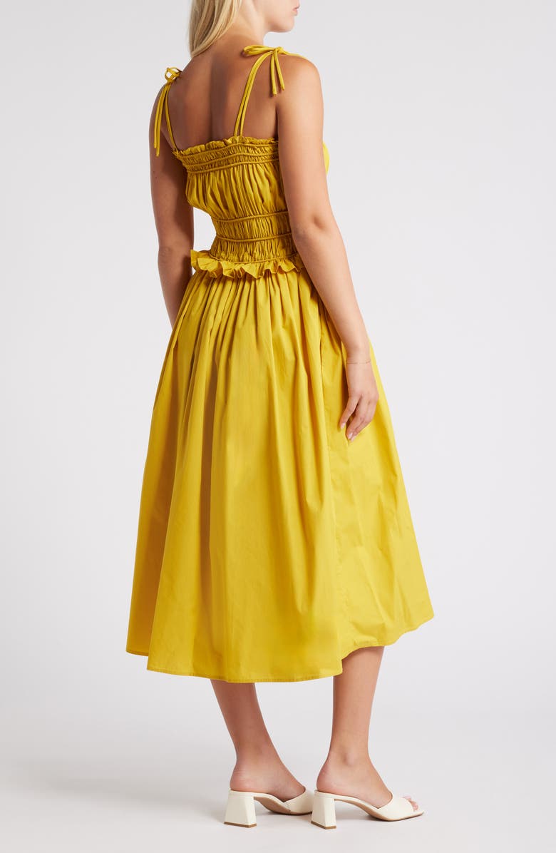En Saison Cotton Poplin Sundress, Alternate, color,