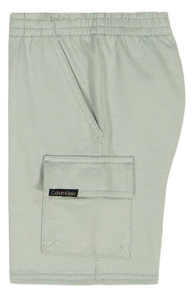 Calvin Klein Stripe T-Shirt & Cargo Shorts Set, Alternate, color, Prepack Assorted