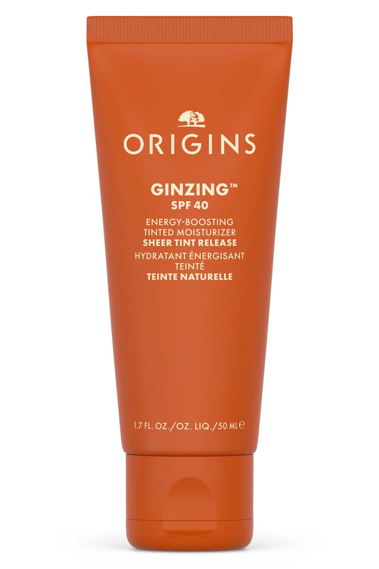 GinZing™ SPF 40 Energy-Boosting Tinted Moisturizer, Main, color, NO COLOR