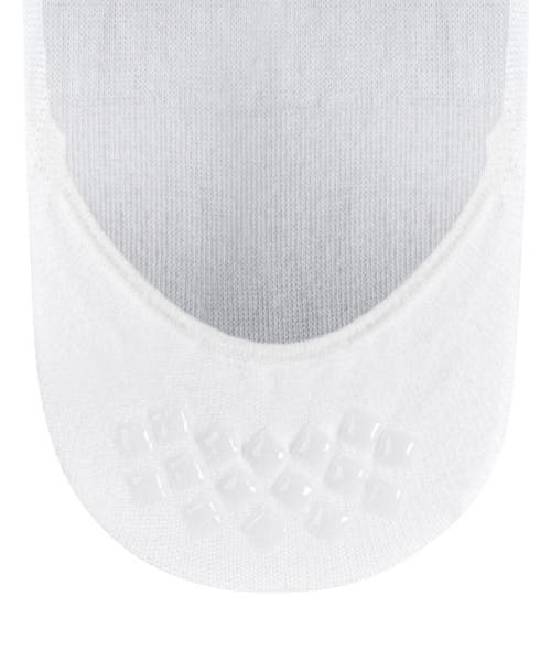 Falke Step Cotton No Show Socks In White