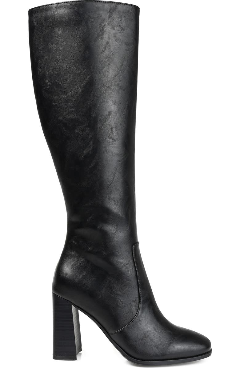 Journee Collection Karima Vegan Leather Tall Boot, Alternate, color,