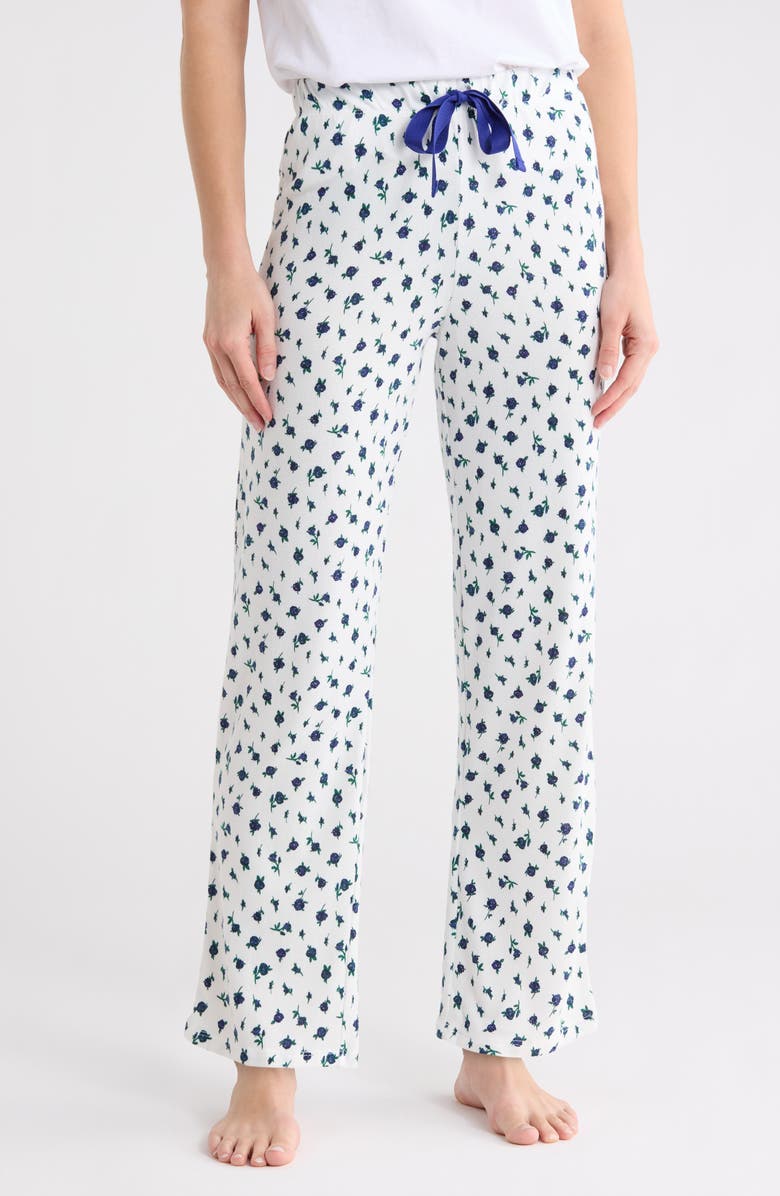 JACLYN Print Pajamas Pants, Main, color, 