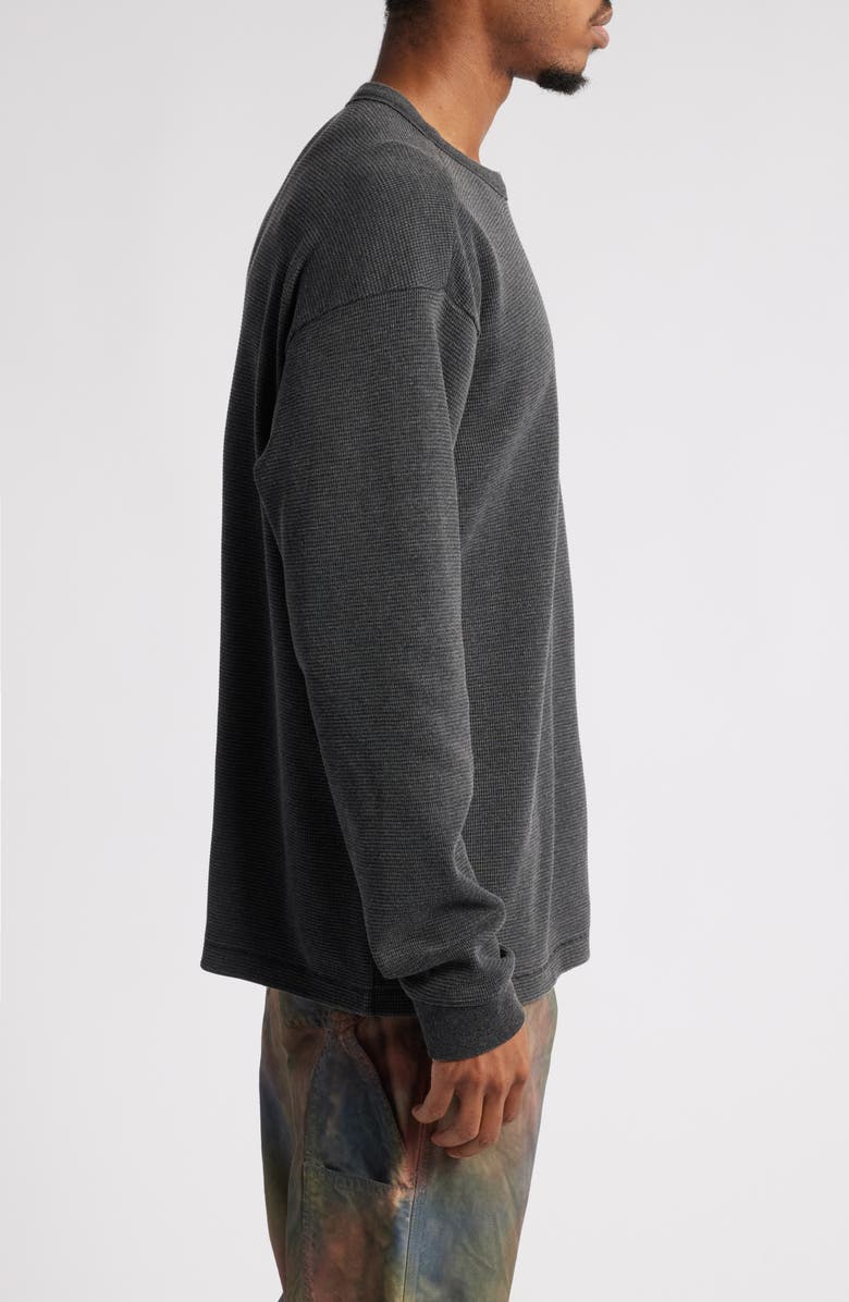 BP. Acid Wash Waffle Long Sleeve T-Shirt, Alternate, color, 