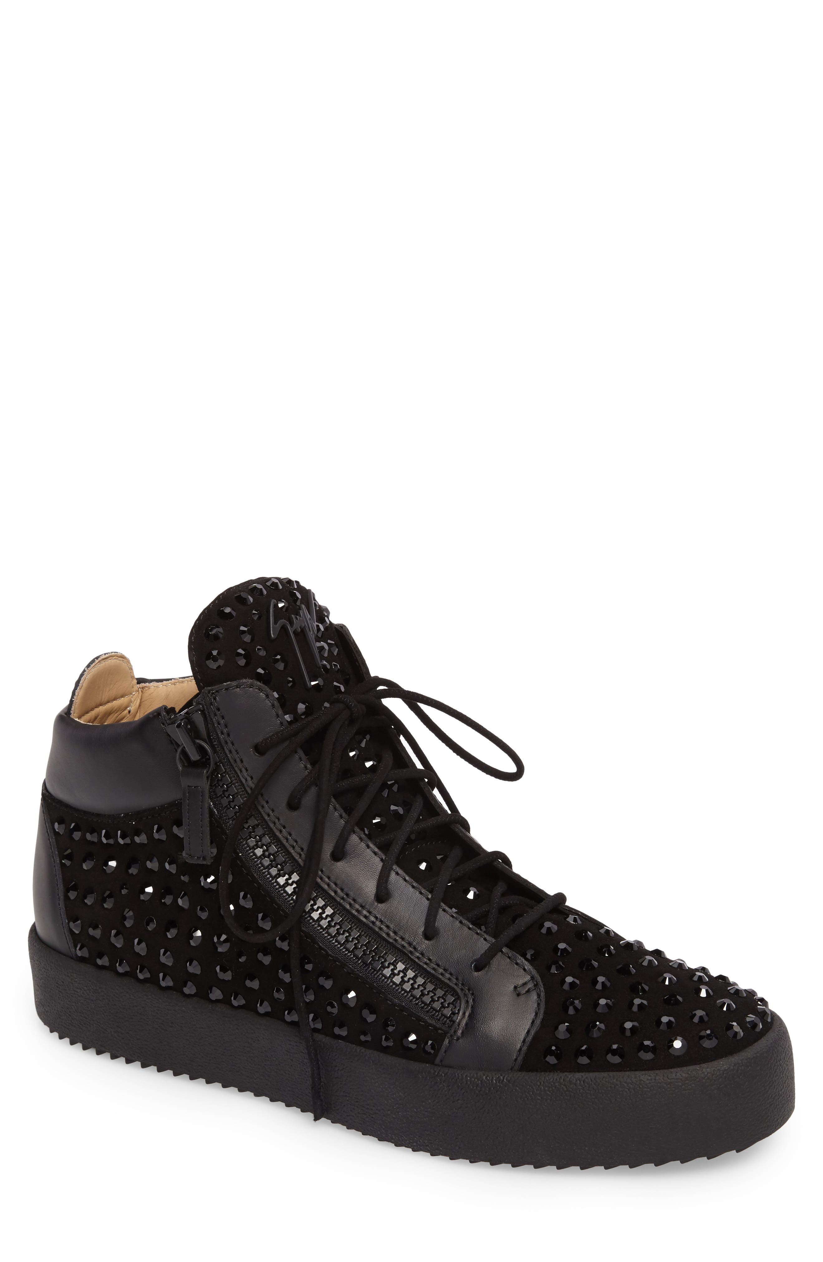 Giuseppe Zanotti Mid-Top Sneaker, Main, color, 