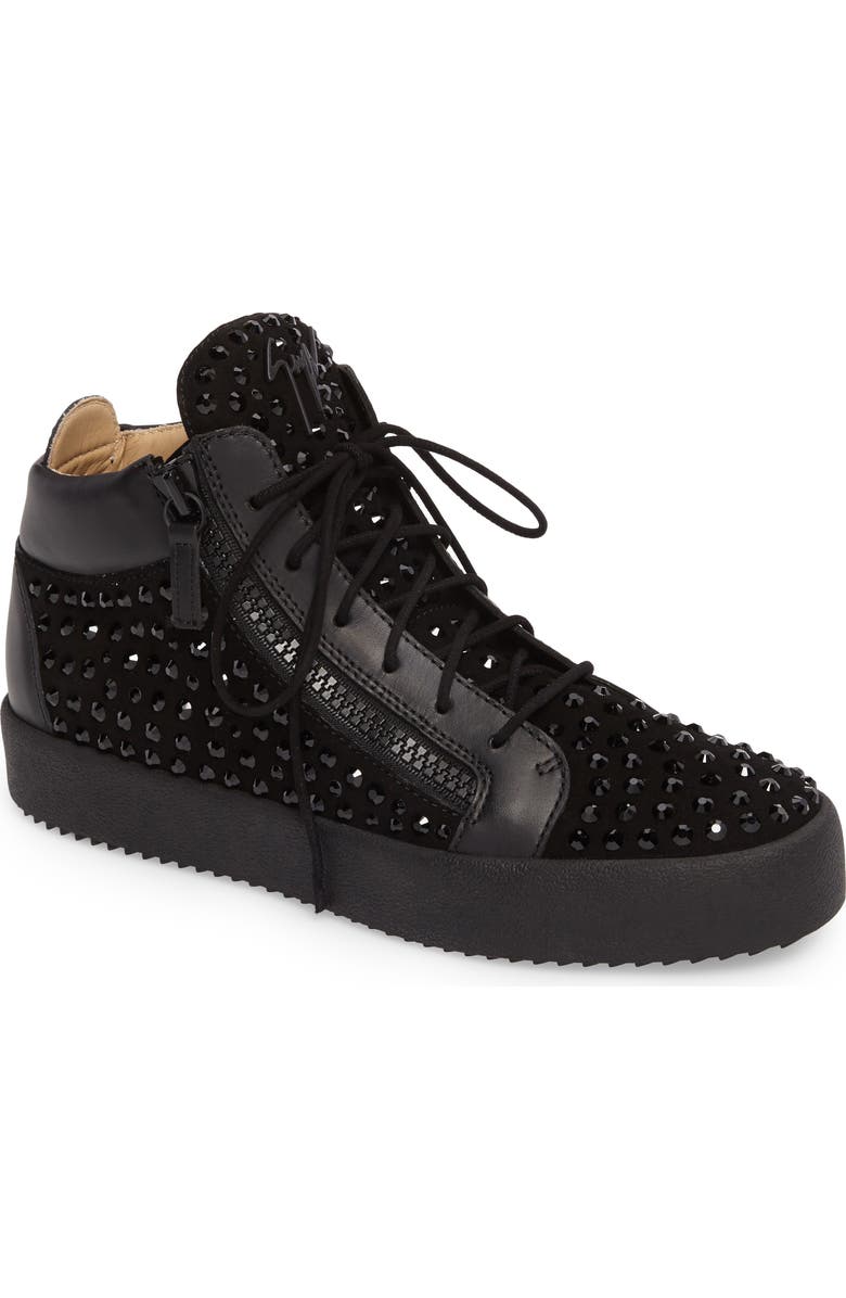 Giuseppe Zanotti Mid-Top Sneaker, Main, color,