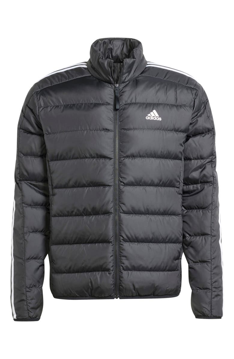 adidas Essentials 3-Stripe Lite Puffer Jacket, Alternate, color, 