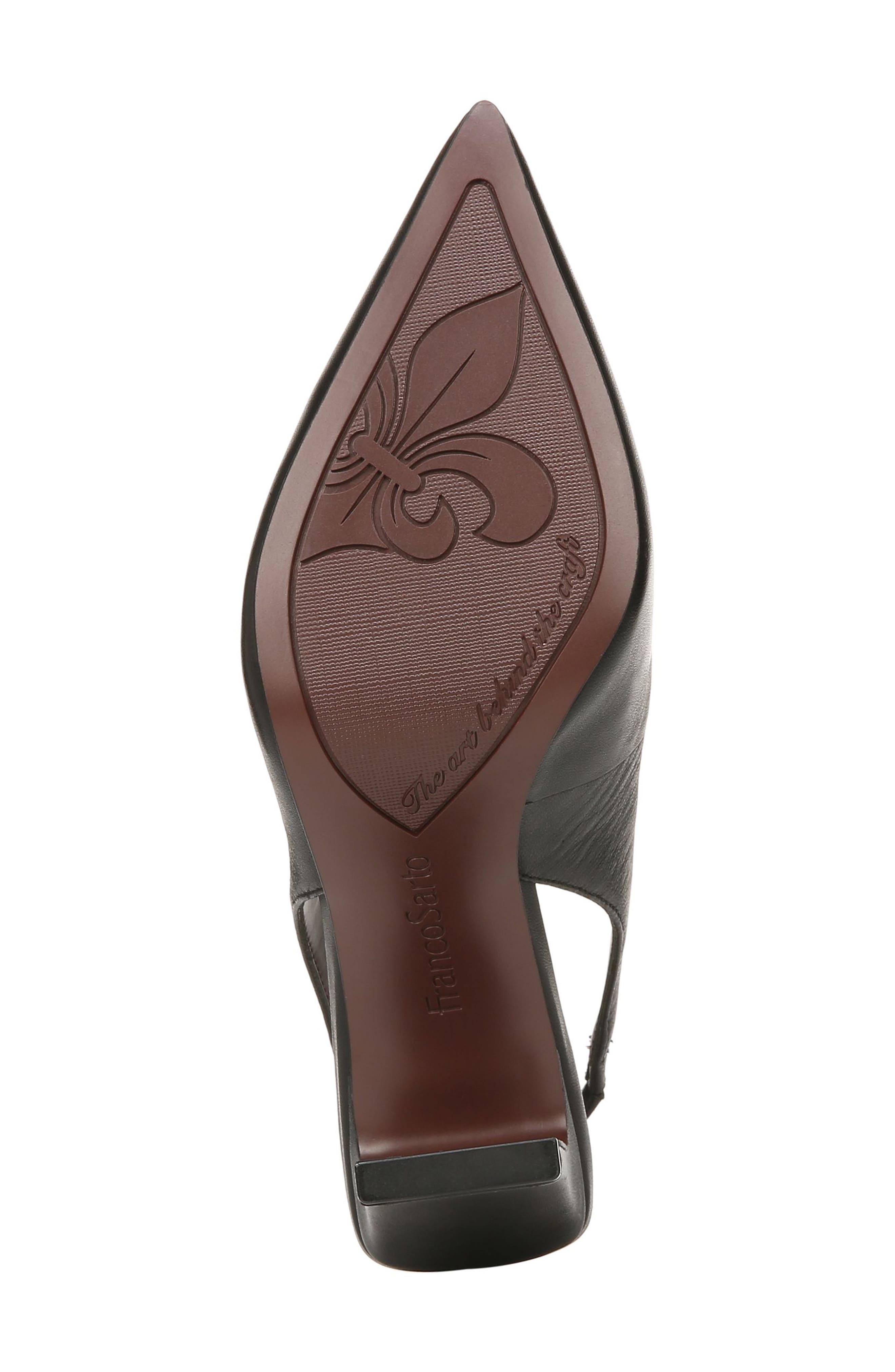 Franco Sarto Averie Pointed Toe Slingback Pump, Alternate, color, 