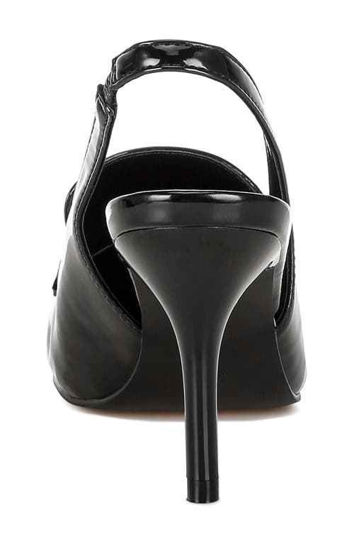Rag & Co Voisin Slingback Pump In Black