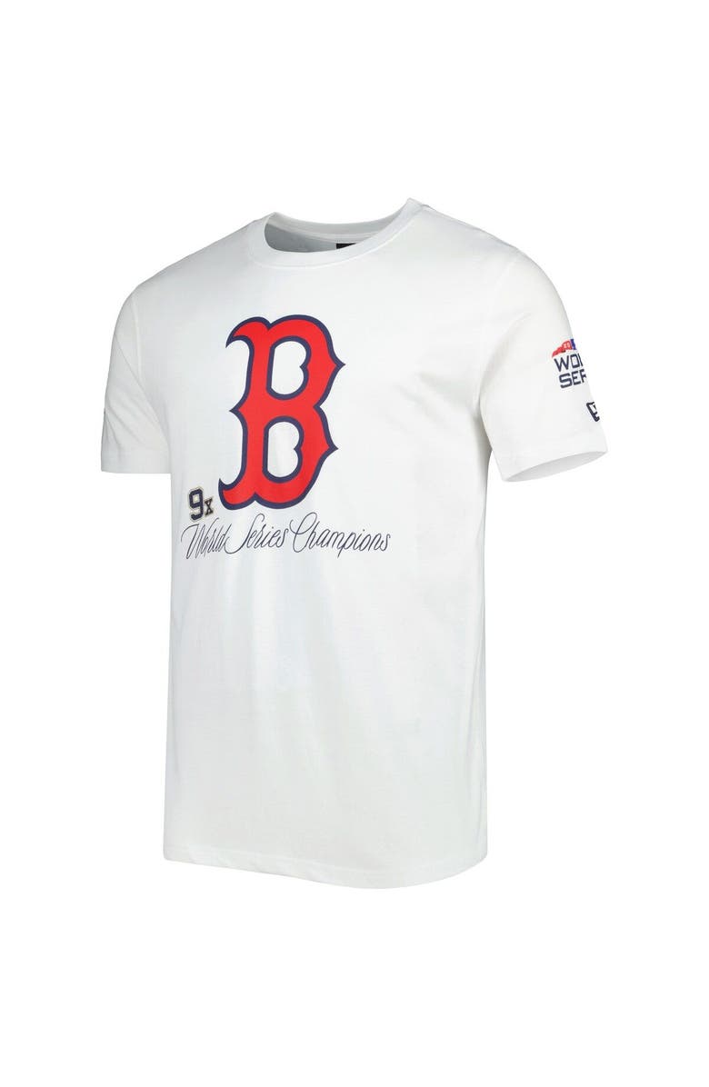 New Era Men's New Era White Boston Red Sox Historical Championship T-Shirt, Alternate, color, 