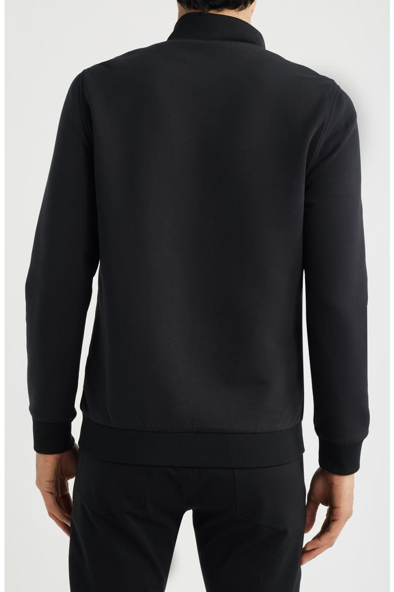 Freddie Mixed Media Jacket, Alternate, color, BLACK