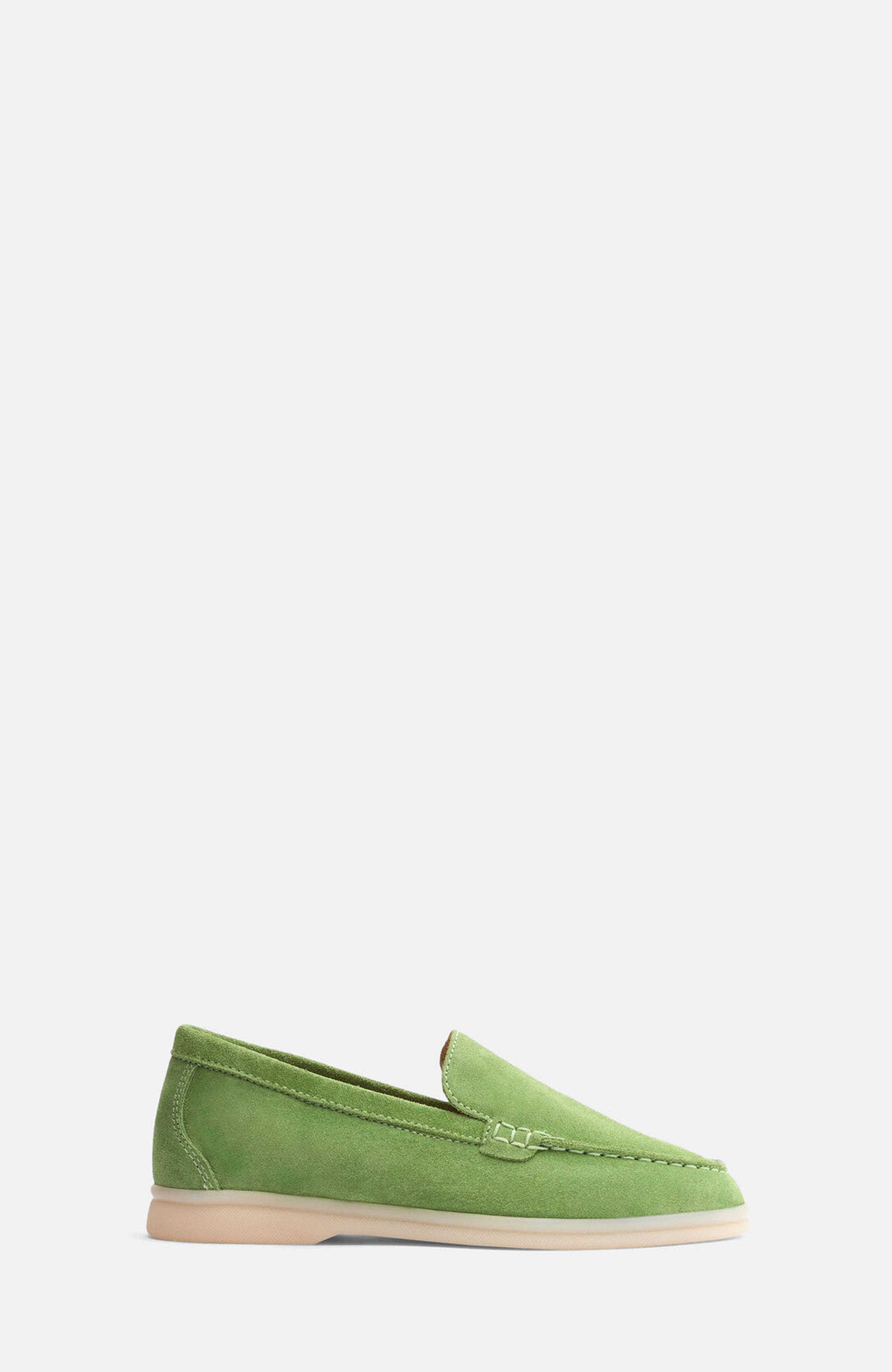 Light Green - Suede