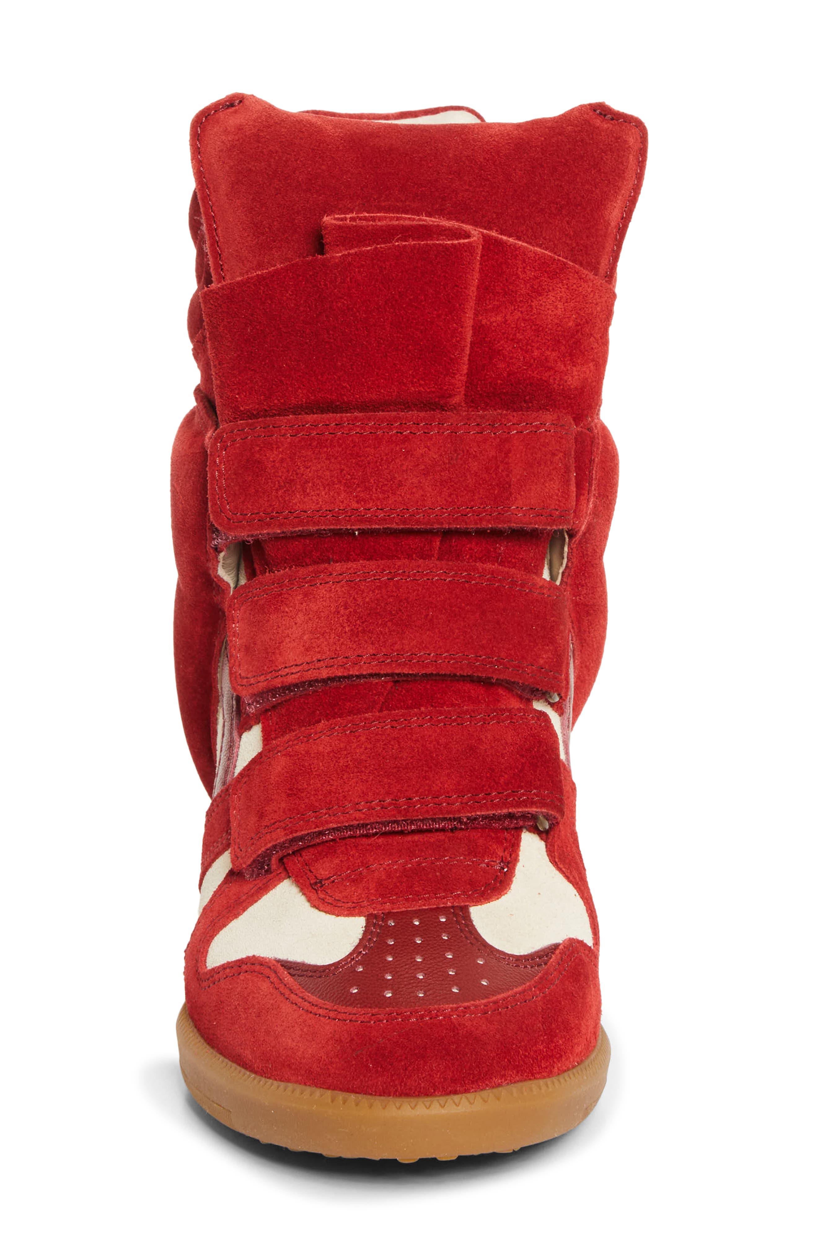 Isabel Marant Bekett Hidden Wedge High Top Sneaker, Alternate, color, 