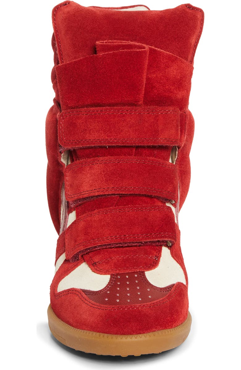 Isabel Marant Bekett Hidden Wedge High Top Sneaker, Alternate, color,