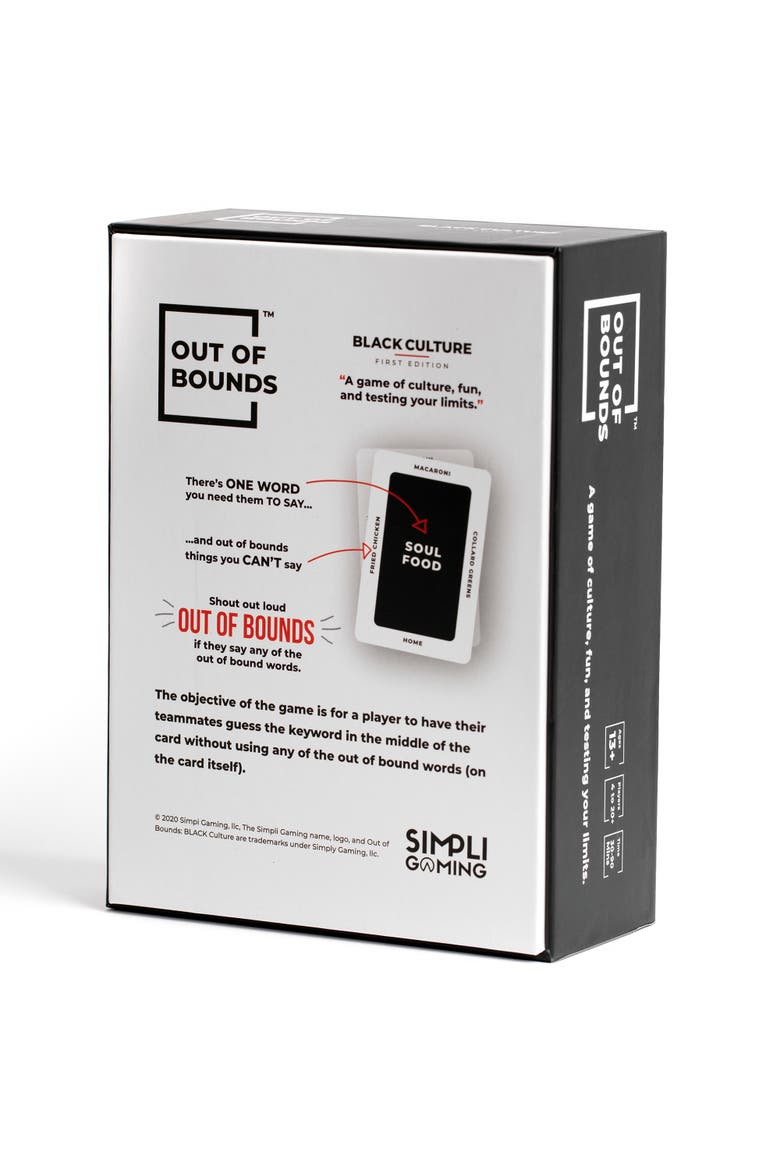 Black Culture Fun Black Taboo Card Game, Alternate, color, Multicolored