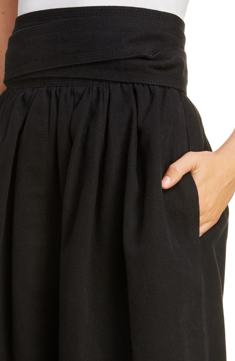 Runway Marc Jacobs High Waist Denim Skirt, Alternate, color, 