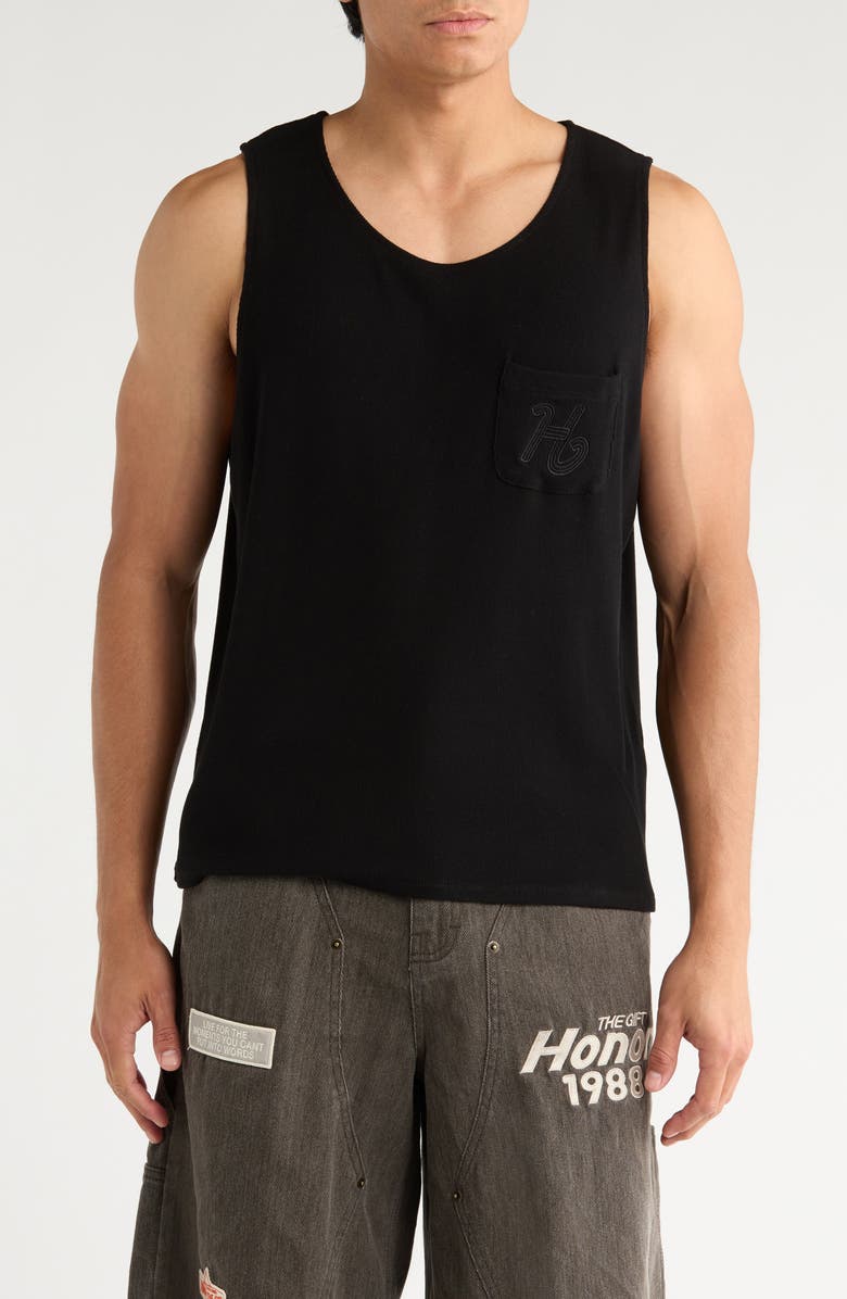 HONOR THE GIFT H Pocket Tank, Main, color, Black