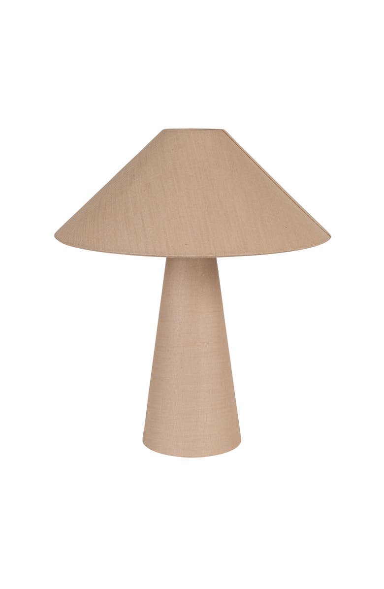 Storied Home 25 Watt Lumina Natural Linen Table Lamp, Natural, Main, color, Natural