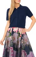 Ted Baker Short Sleeve Polo Sweater