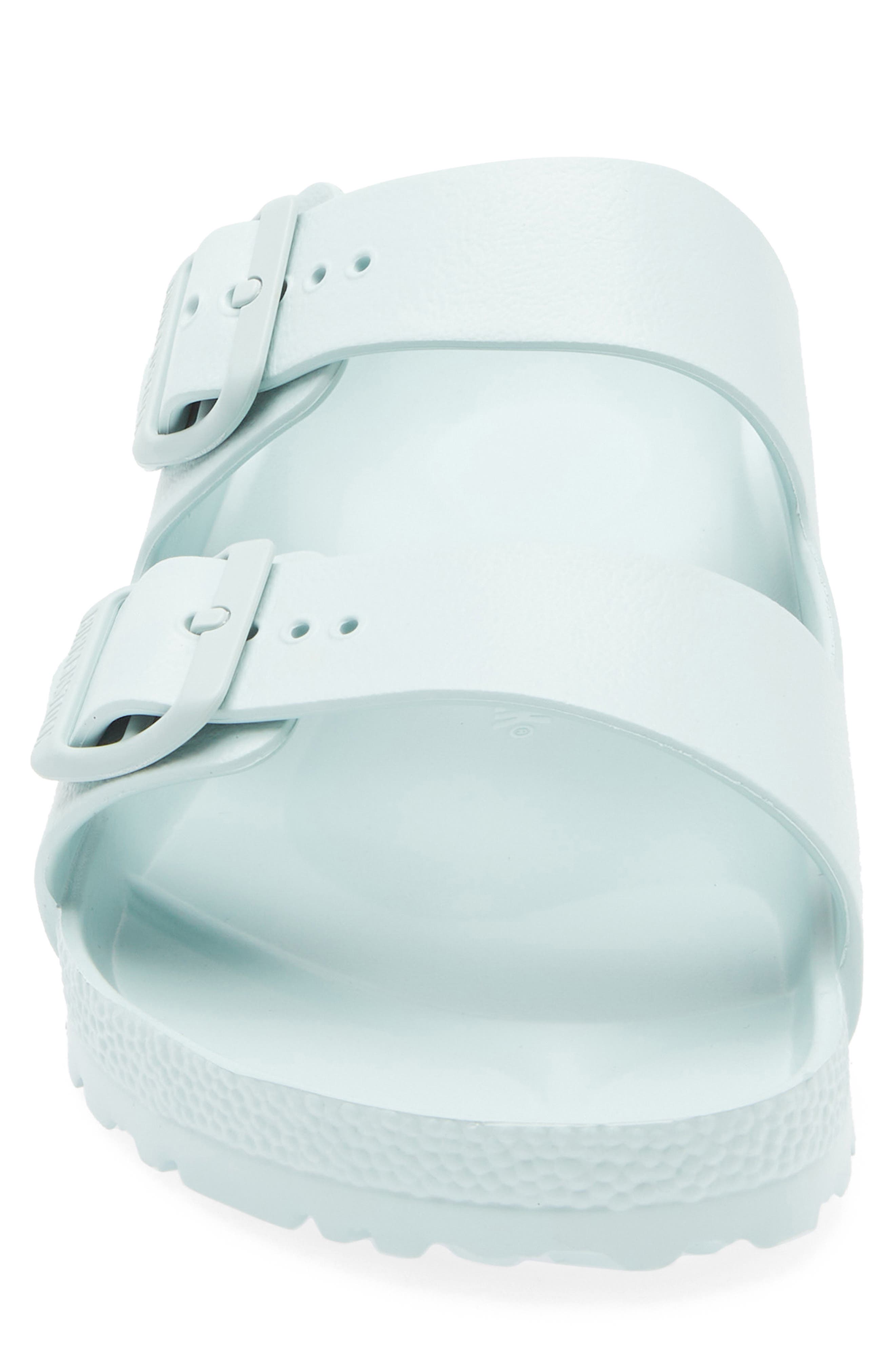 Essentials Arizona Waterproof Slide Sandal, Alternate, color, SURF GREEN