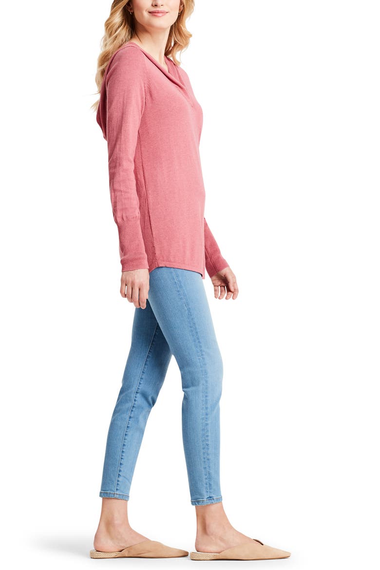 Vital Hoodie, Alternate, color, RHUBARB
