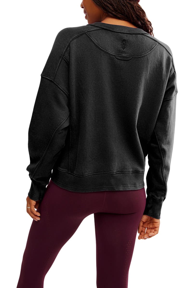 Free People Hatch Intercept Sweatshirt, Alternate, color, 