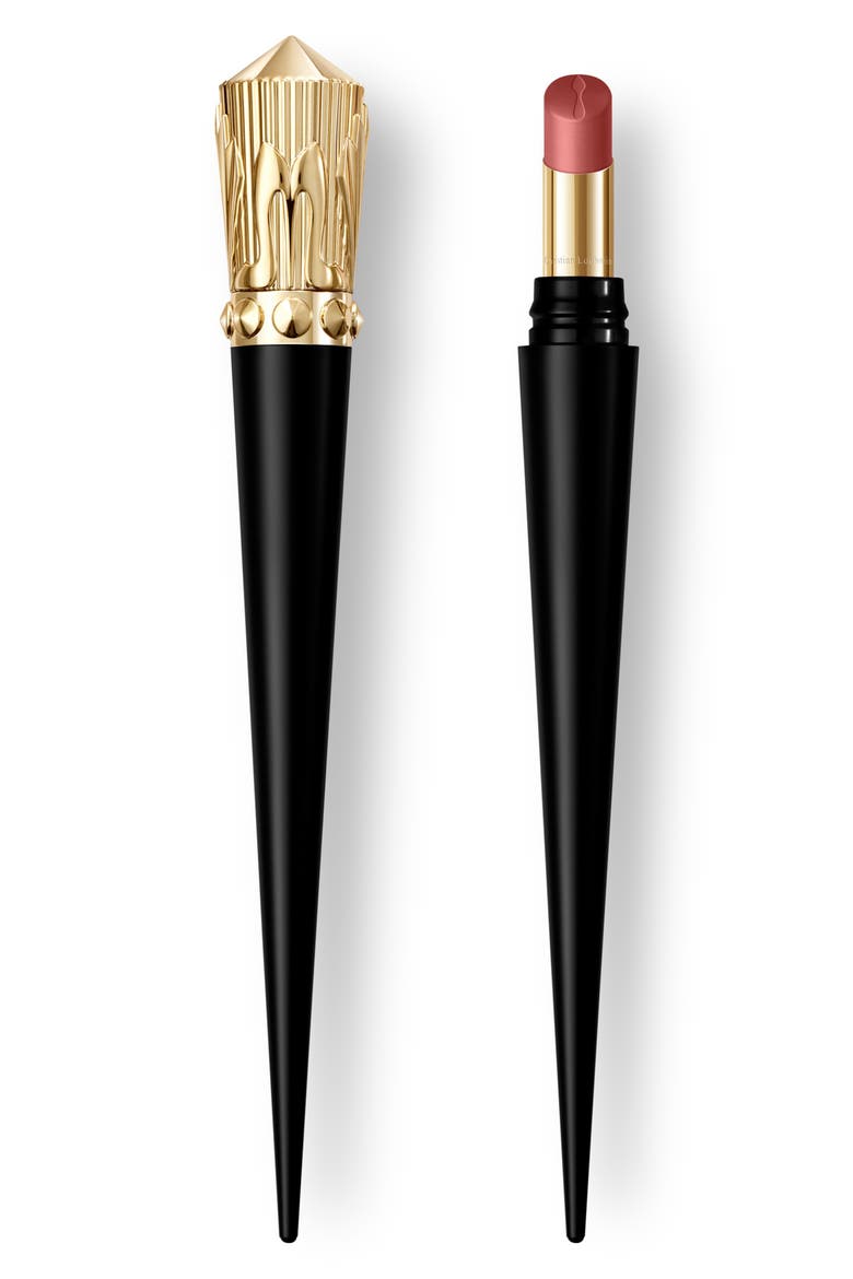 Rouge Stiletto Lumi Matte Lipstick, Main, color, PEACH CABARET 013L
