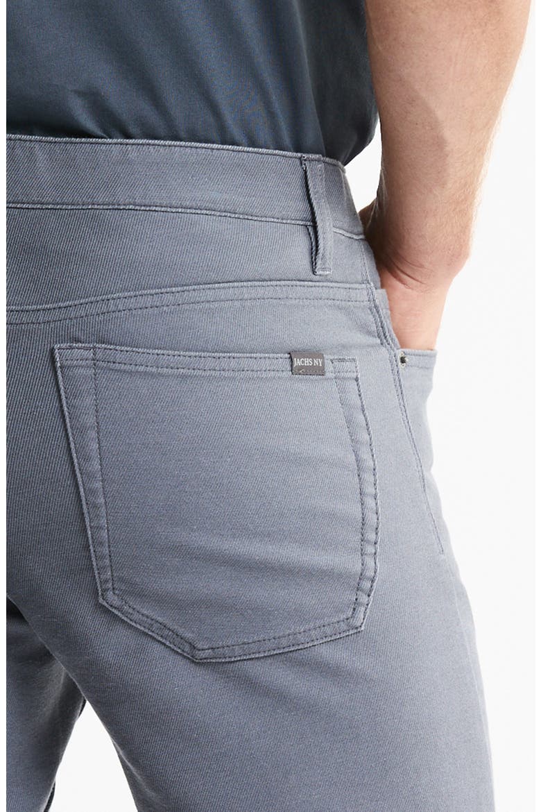 Stretch Twill 5-Pocket Pants, Alternate, color, SLATE
