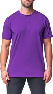 Maceoo Core Short Sleeve Henley