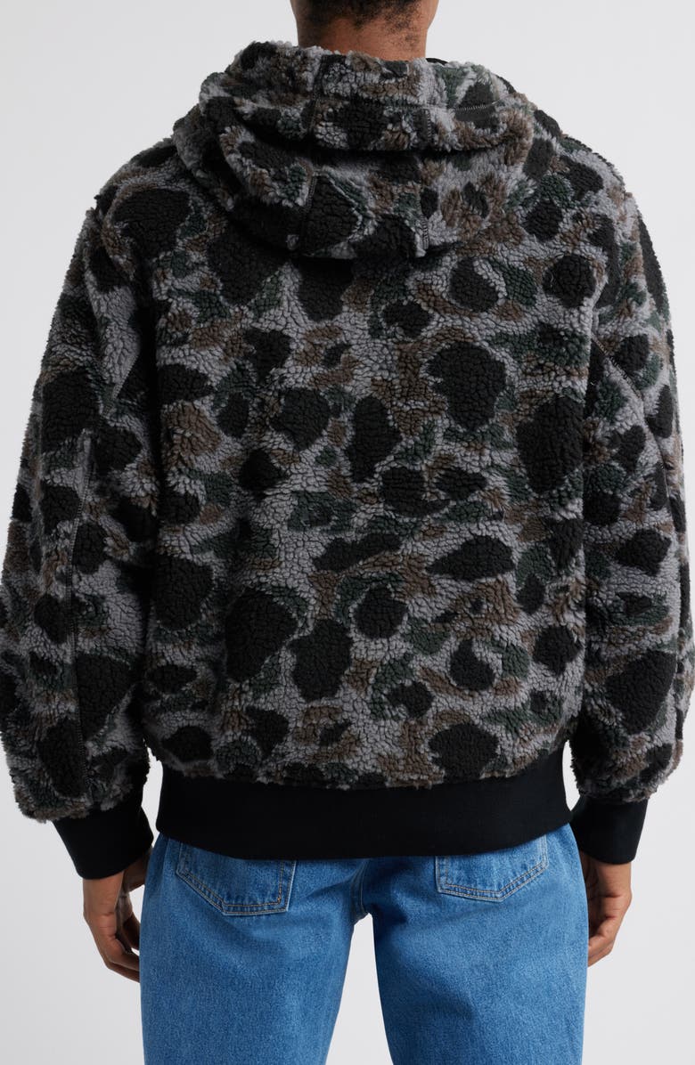 Carhartt Work In Progress High Pile Fleece Zip Hoodie, Alternate, color, 