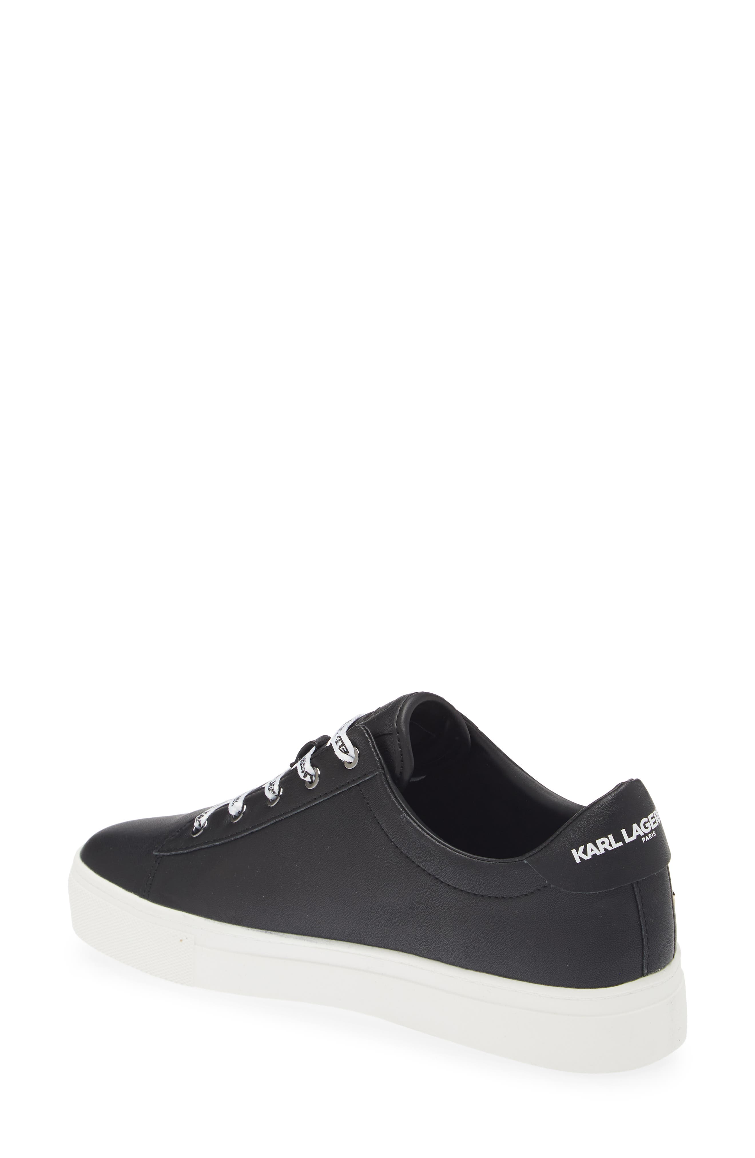 KARL LAGERFELD PARIS Cammy Sneaker, Alternate, color, Black