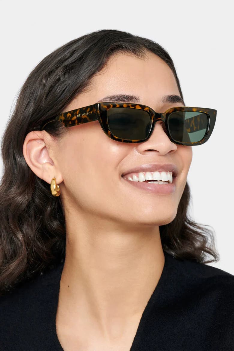 Fiji Sunglasses in Brown Tortoiseshell, Alternate, color, Brown Tortoishell