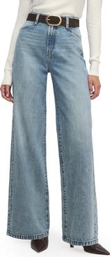 Favorite Daughter The Mischa Super High Waist Wide Leg Jeans