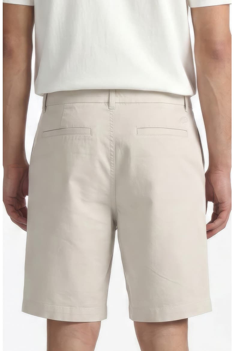 Moonstruck Flat Front Stretch Cotton Chino Shorts, Alternate, color, MOONSTRUCK
