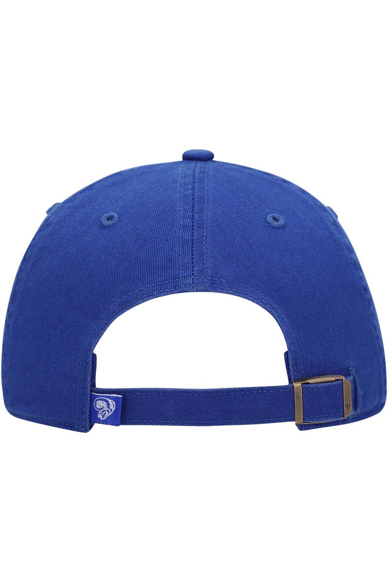 Men's '47 Royal Los Angeles Rams Clean Up Legacy Adjustable Hat, Alternate, color, Royal