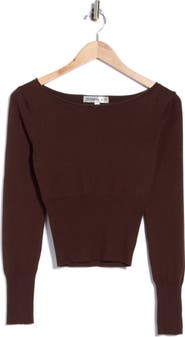 Madden Girl Boat Neck Sweater