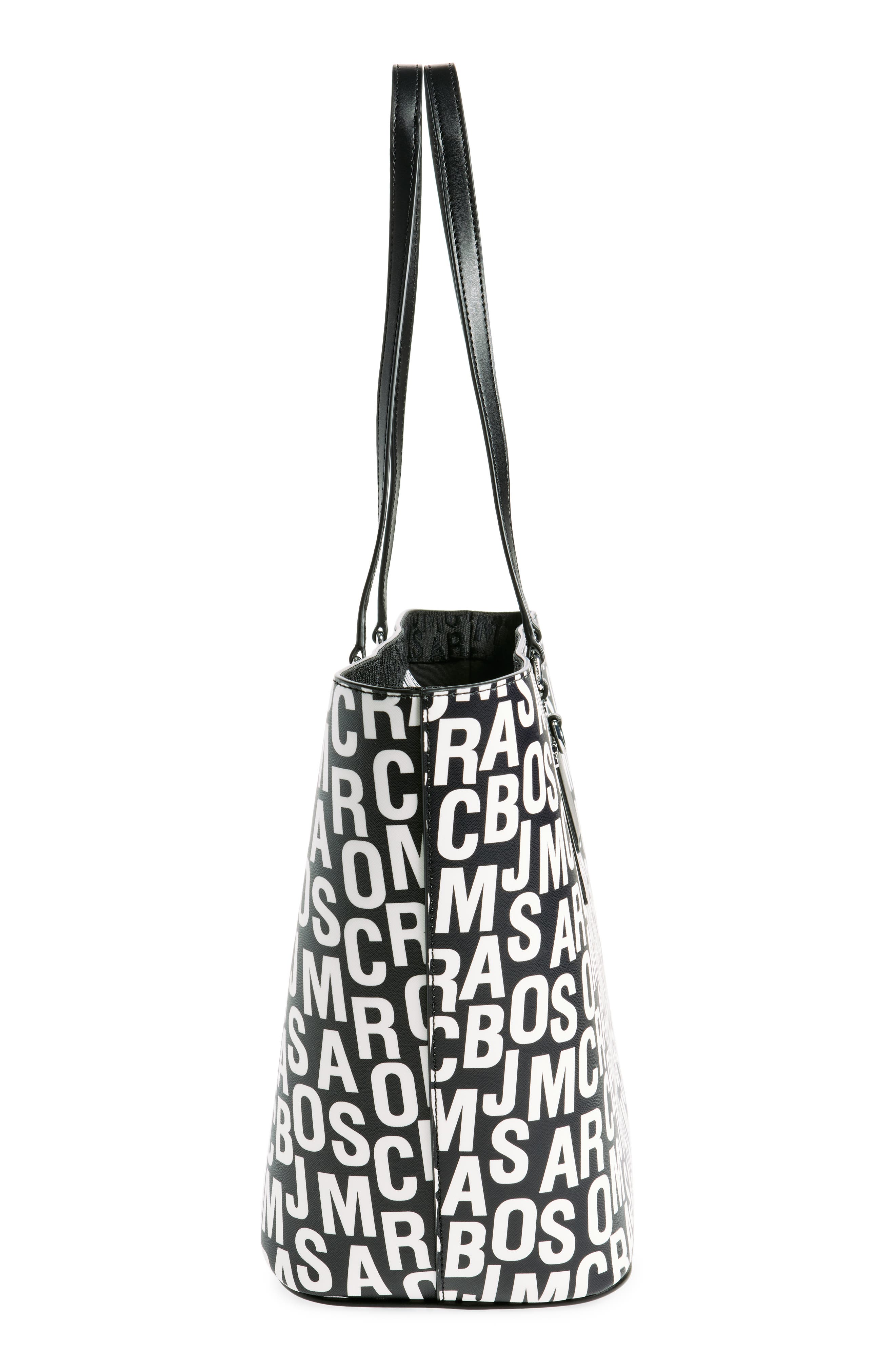Marc Jacobs Jumbled Logo Tote Bag, Alternate, color, 