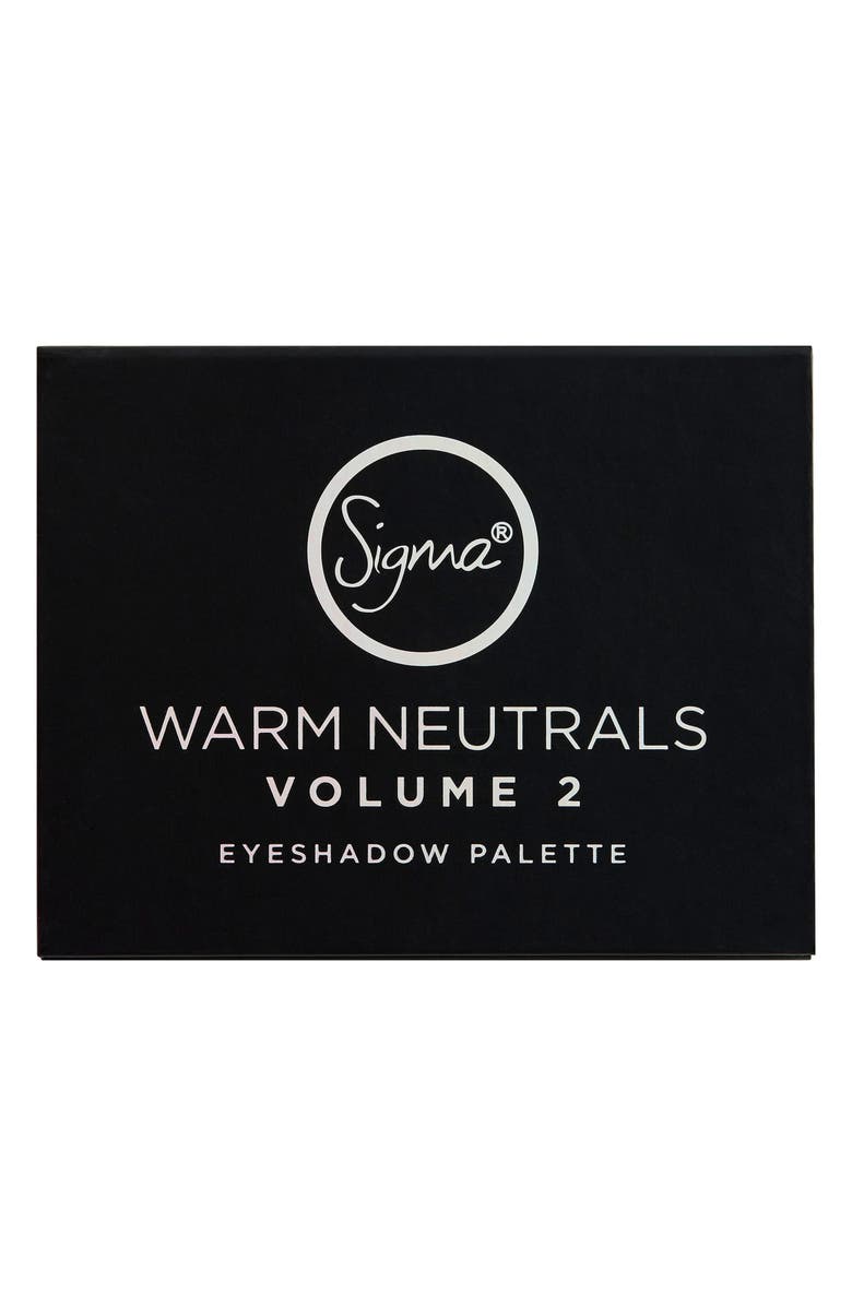 Sigma Beauty Warm Neutrals Volume 2 Palette, Alternate, color, 