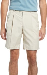 Berle Prime Pleated Poplin Shorts