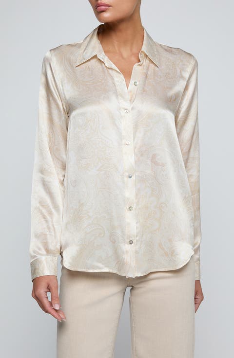 Tyler Paisley Silk Shirt