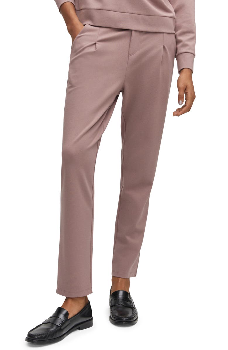 MANGO Pleated Lounge Pants, Main, color, 