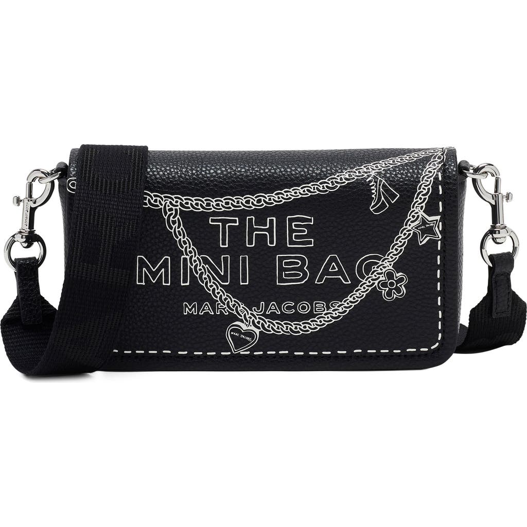 Marc Jacobs The Mini Leather Crossbody Bag In Multi